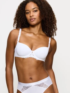 Dámská podprsenka Wild Azalea Florale WHP - WHITE - bílá 0003  - TRIUMPH