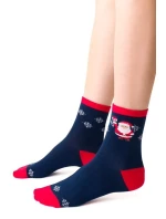 Ponožky Steven art.136 Świąteczne damskie 35-40