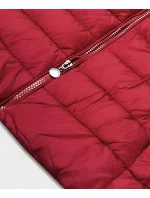 Červená krátká dámská zimní bunda (YP-20091-8) Červená krátká dámská zimní bunda (YP-20091-8)