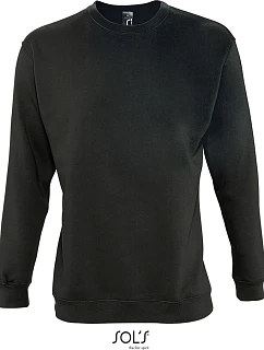 SOL'S New Supreme Unisex mikina 25.3250 deep charcoal