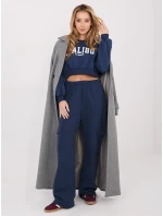 Kalhoty WT SP A1275.02P námořnická modř Kalhoty WT SP A1275.02P námořnická modř