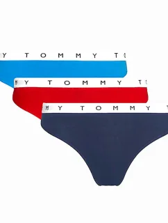 Dámská tanga 3Pack UW0UW02521-0V7 - Tommy Hilfiger