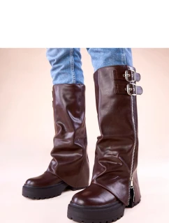 Kozačky na platformě model 222372 Solea