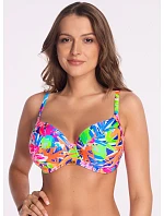 Ava SK 242 Maxi plavková podprsenka s plným košíčkem Tropical Splash