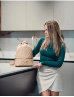 Dámský batoh Vuch Theo Beige Dámský batoh Vuch Theo Beige