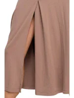 S234 Přiléhavé šaty cappuccino - Stylove S234 Přiléhavé šaty cappuccino - Stylove