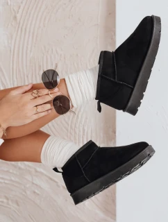 Dámské sněhule na platformě černé FashionStreet ZY1077