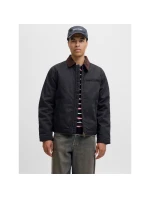 Jack&Jones pilotní bunda JORNORREBRO WORKER JACKET 12282903 BLACK/CORDUROY C