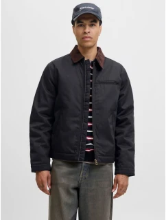 Jack&Jones pilotní bunda JORNORREBRO WORKER JACKET 12282903 BLACK/CORDUROY C