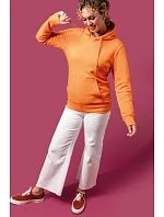 Kariban K 4028 Dámská eco-friendly mikina s kapucí 20.4028 light orange