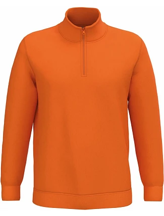 Kariban K 478 Mikina s 1/4 zipem 20.K478 orange Kariban K 478 Mikina s 1/4 zipem 20.K478 orange