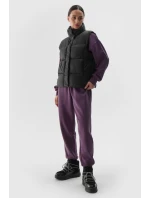 Pánská Bezrukávová Pěnová Vesta Se Syntetickým Výplní Černá 4F 4FWAW24TVJAF140-20S Pánská Bezrukávová Pěnová Vesta Se Syntetickým Výplní Černá 4F 4FWAW24TVJAF140-20S