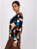 Halenka DHJ BZ 6550.74P tmavě modrá