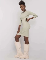 Dámské šaty LK SK 508687.17P pistáciové - Lakerta