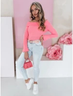 Dámská halenka s odhalenými rameny SHOWIT růžová FashionStreet MY2429