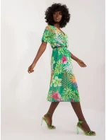 Šaty DHJ SK 13162 3.90 zelená Šaty DHJ SK 13162 3.90 zelená