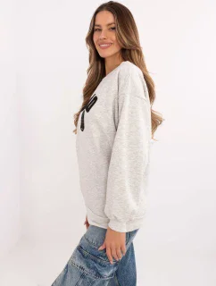 Mikina EM BL 617 16.01X světle šedá