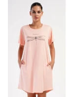 Dámské domácí šaty s krátkým rukávem Vážka Dámské domácí šaty s krátkým rukávem Vážka