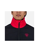 Rossignol Classique Hybrid Clim Fz mikina červená Rossignol Classique Hybrid Clim Fz mikina červená
