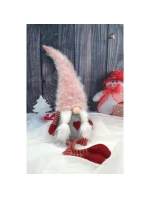 DÁMA TRPASLÍK S HUŇATÝM KLOBOUKEM 45+36CM