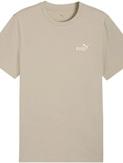 Pánské tričko Puma ESS Small No.1 Logo Tee(s) béžové 682535 61