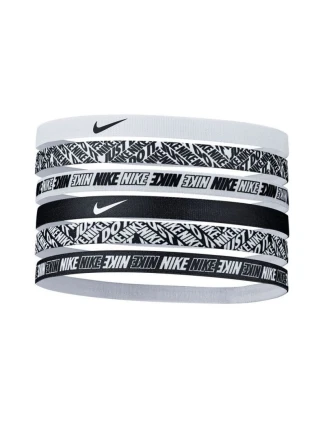 Pásky do vlasů s potiskem Nike 6-pack W N0002545-176