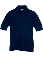 Fruit of the Loom Kids 65/35 Polo Dětské piqué polo 16.3417 deep navy Fruit of the Loom Kids 65/35 Polo Dětské piqué polo 16.3417 deep navy