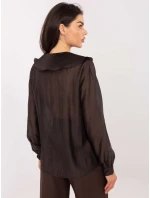 Košile IT KS 28990.05P tmavě hnědá Košile IT KS 28990.05P tmavě hnědá