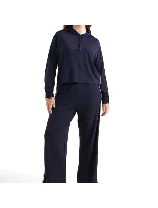 Dámská mikina s kapucí UW0UW04342-DW5 - Tommy Hilfiger