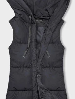 Vypasovaná dámská vesta v grafitové barvě (16M9093-105)