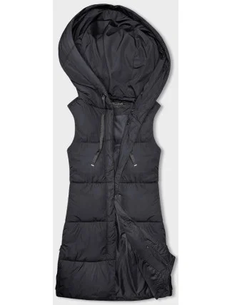 Vypasovaná dámská vesta v grafitové barvě (16M9093-105) Vypasovaná dámská vesta v grafitové barvě (16M9093-105)