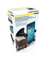 DRŽÁK TELEFONU DO AUTA UNIVERZÁLNÍ 360° OTOČNÁ PŘÍSAVKA DUNLOP