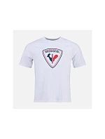 Pánské tričko ROSSIGNOL Westweg Shield Tee, bílé