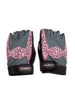 Gymnastické rukavice Pink/Gray W HMS RST03 r.M dámské Gymnastické rukavice Pink/Gray W HMS RST03 r.M dámské