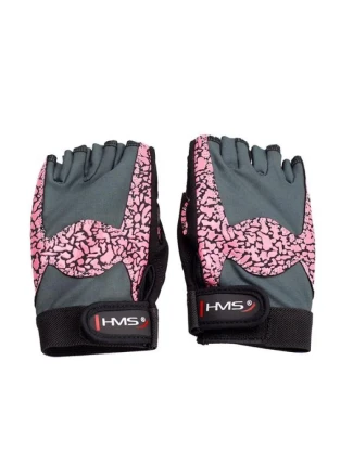 Gymnastické rukavice Pink/Gray W HMS RST03 r.M dámské Gymnastické rukavice Pink/Gray W HMS RST03 r.M dámské