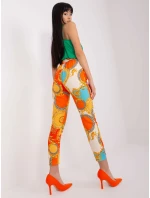 Kalhoty DHJ SP 12787D.23X oranžová