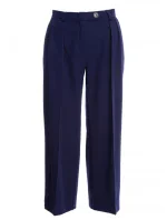 S139 Dámské kalhoty Cullotes - tmavě modré