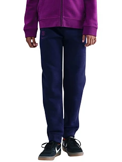 Dětské kalhoty Nike FC Barcelona 25/26 Tech Fleece, tmavě modré HM4108 594
