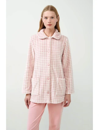 Vamp - Krátký župan s knoflíky 21421 - Vamp Vamp - Krátký župan s knoflíky 21421 - Vamp