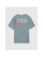 Chlapecké tričko oversize s potiskem 4F 4FJWSS25TTSHM1914-46S