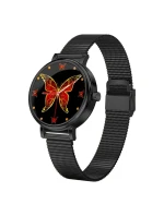 Dámské hodinky RUBICON SMARTWATCH RNBE64-3 BLACK Dámské hodinky RUBICON SMARTWATCH RNBE64-3 BLACK
