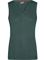 Daiber JN 656 Dámská svetrová vesta s výstřihem do V 02.0656 forest green Daiber JN 656 Dámská svetrová vesta s výstřihem do V 02.0656 forest green