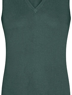 Daiber JN 656 Dámská svetrová vesta s výstřihem do V 02.0656 forest green