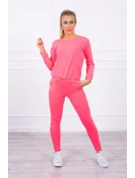 Tepláková souprava růžová neonová Tepláková souprava růžová neonová