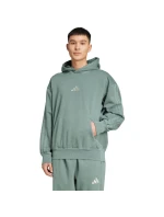 Pánská mikina adidas A SZN W FL HD green JL6538 pánské barvy
