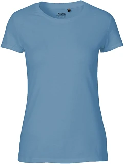 Neutral O 81001 Dámské tričko z bio bavlny 77.8101 dusty indigo