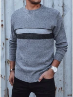 Pánský šedý svetr FashionStreet WX2211