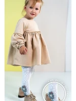 DÍVČÍ VISKÓZOVÉ PUNČOCHÁČE S APLIKACÍ KIRA DR2336