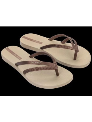 Ipanema Bossa Fem women's beach flip-flops for summer beige (82067-21975) dámské