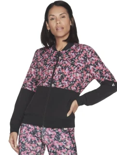 Skechers Fantasy Fields Reversible Bomber Jacket WJA314-BKRB Pink M